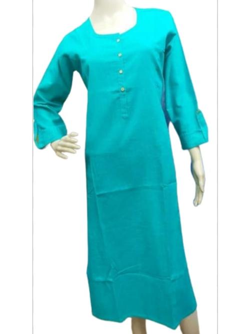 women's straight kurta - 18453763 - Very Small Image - 1