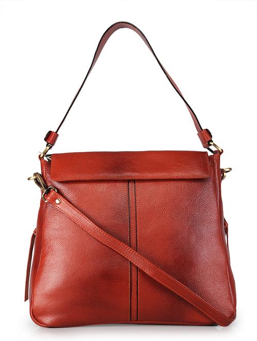 maroon textured regular sling bag - 18453809 - Very Small Image - 1