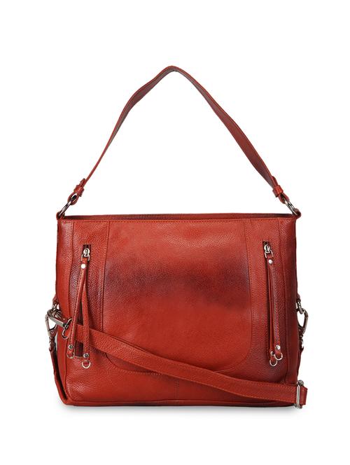 maroon textured regular sling bag - 18453811 - Very Small Image - 1