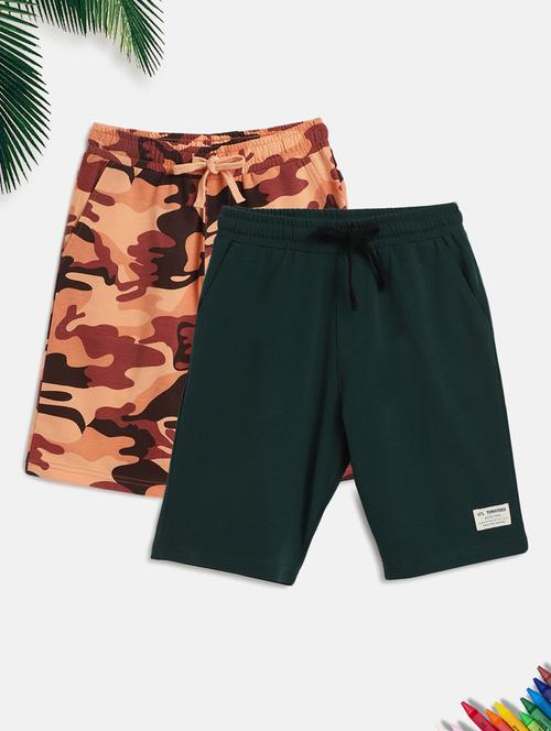 pack of 2 drawstring waist shorts - 18454331 - Very Small Image - 1