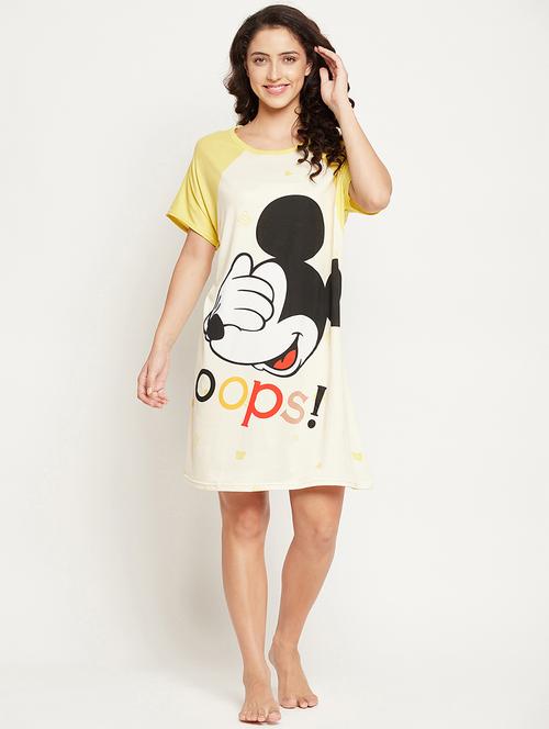 round neck graphic sleepshirt - 18454432 - Very Small Image - 1