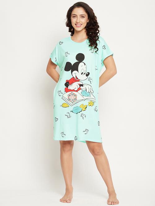 round neck graphic sleepshirt - 18454439 - Very Small Image - 1