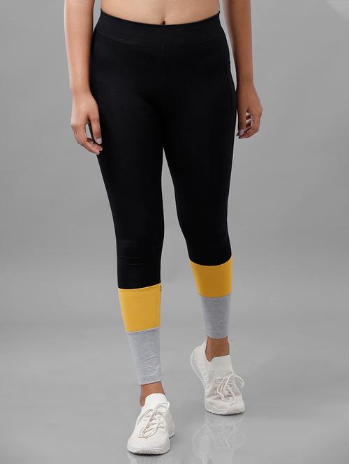 high rise color block legging - 18454838 - Very Small Image - 1