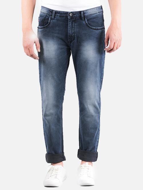 grey light washed denim jean - 18456379 - Very Small Image - 1