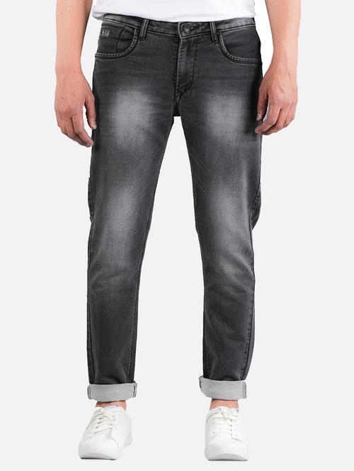 grey light washed denim jean - 18456382 - Very Small Image - 1