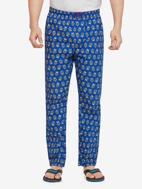 dark blue printed pyjama - 18456428 - Very Small Image - 1