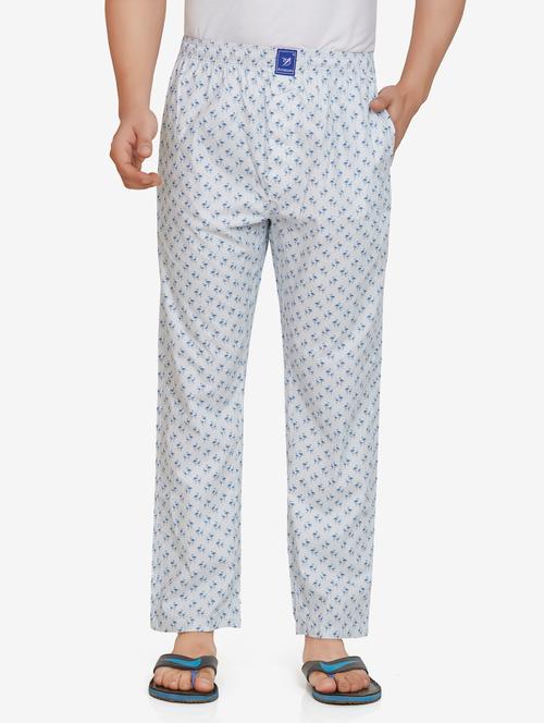 light blue printed pyjama - 18456440 - Very Small Image - 1