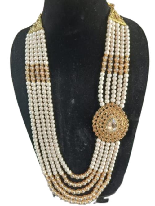 mens sherwani necklace - 18456510 - Very Small Image - 1