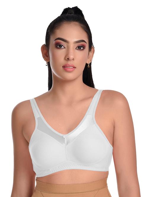 white non padded regular bra - 18456983 - Very Small Image - 1