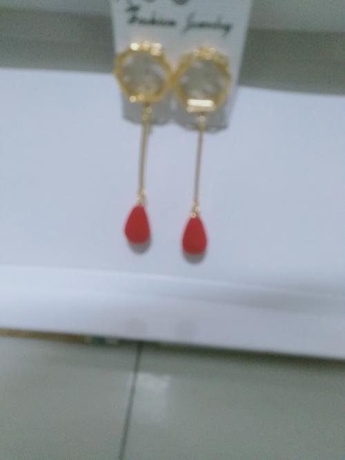 exclusive red colour latkan with tops - 18457212 - Very Small Image - 1