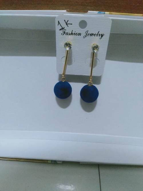 exclusive blue colour tops with hanging - 18457214 - Very Small Image - 1