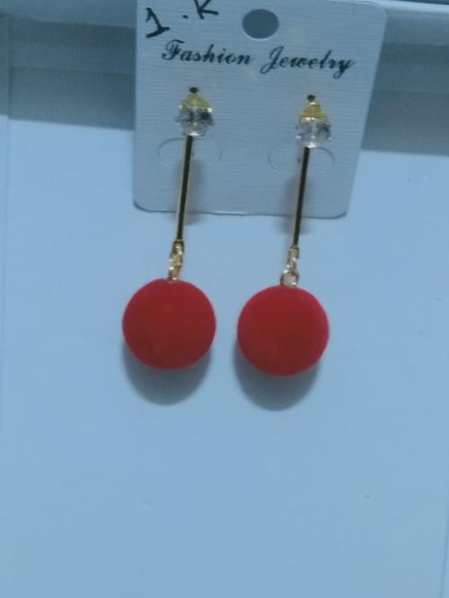 exclusive red colour tops with hanging - 18457224 - Very Small Image - 1