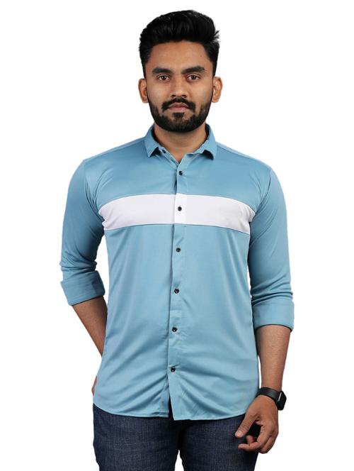 purist blue cut and sew casual shirt - 18457362 - Very Small Image - 1