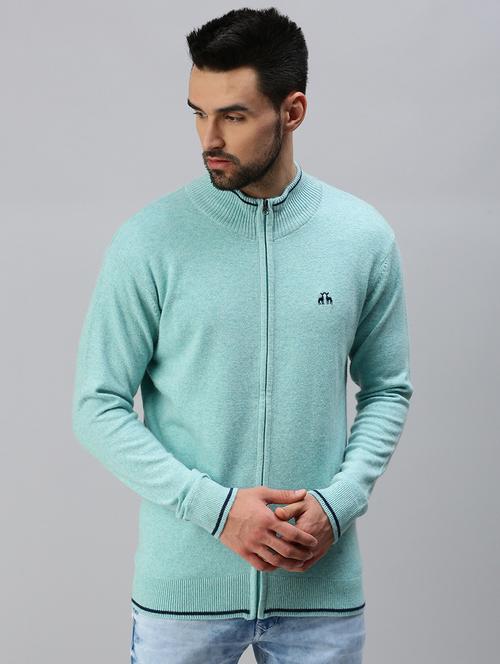 light-blue solid pullover - 18457471 - Very Small Image - 1
