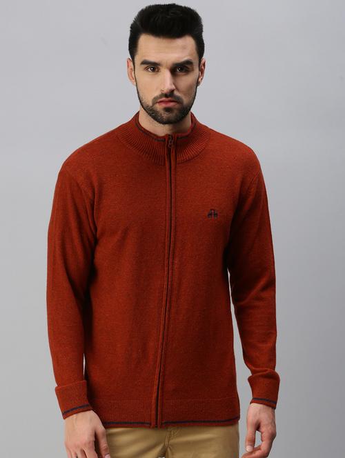 rust solid pullover - 18457475 - Very Small Image - 1