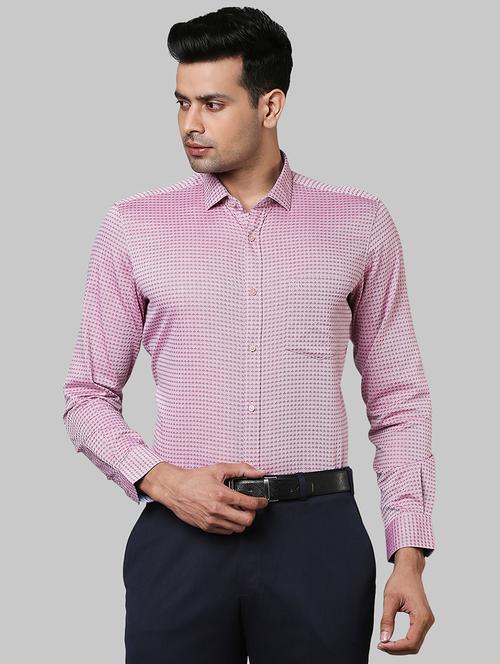 pink printed casual shirt - 18457578 - Very Small Image - 1