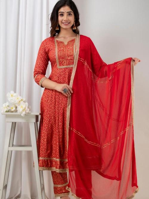 women designer suit with dupatta - 18457878 - Very Small Image - 1