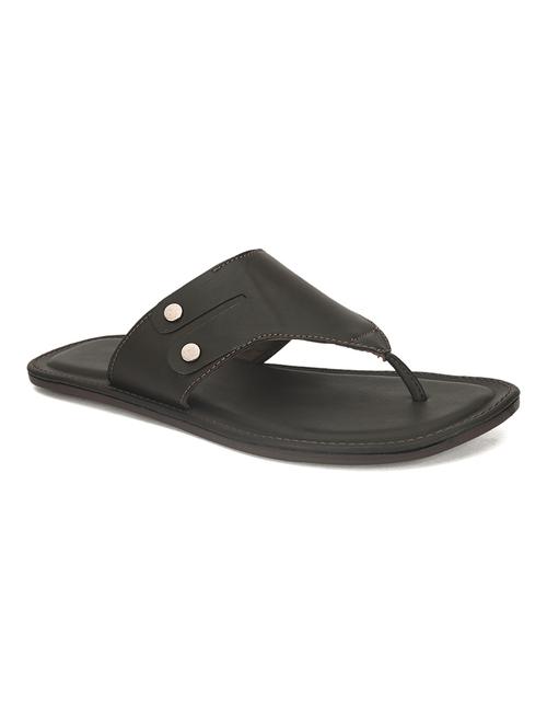 men leather lining casual slippers - 18459869 - Very Small Image - 1