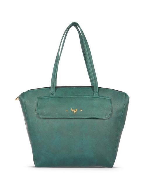 teal solid regular handbag - 18459973 - Very Small Image - 1