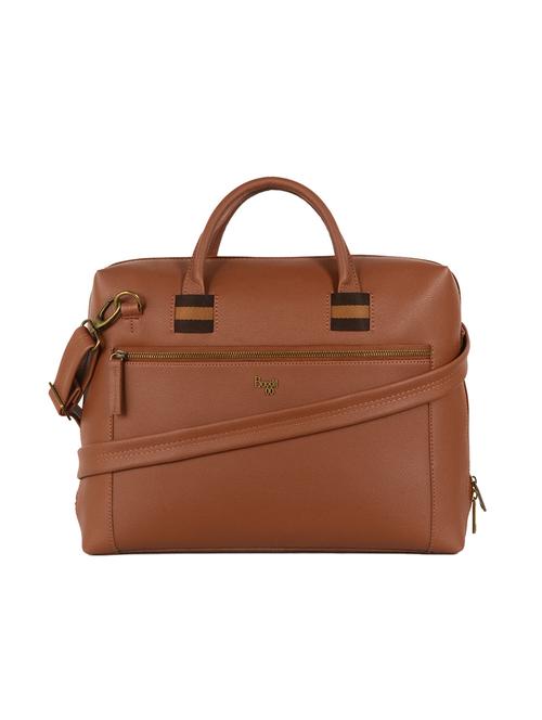 tan solid regular handbag - 18460007 - Very Small Image - 1