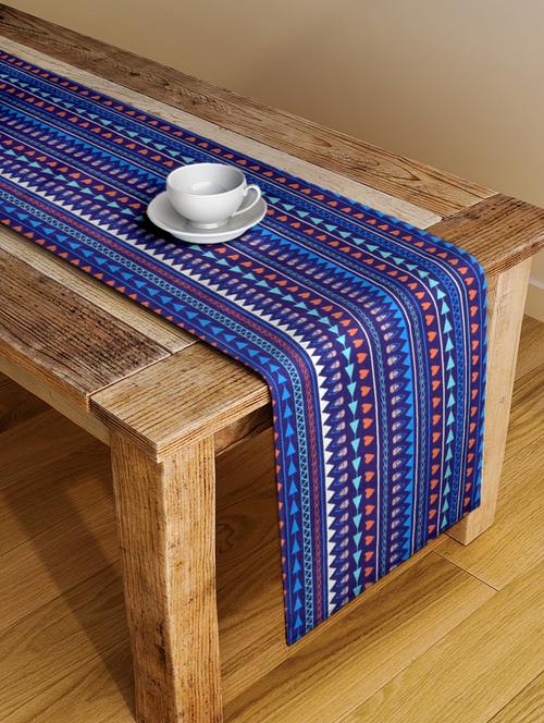 alina decor digital printed table runner for center and dining tabale - 13x54 inch - 18460098 - Very Small Image - 1