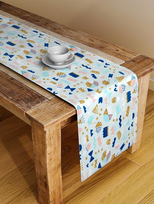 alina decor digital printed table runner for center and dining tabale - 13x56 inch - 18460102 - Very Small Image - 1