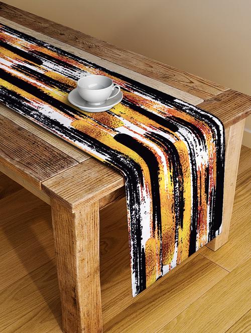 alina decor digital printed table runner for center and dining tabale - 13x56 inch - 18460116 - Very Small Image - 1