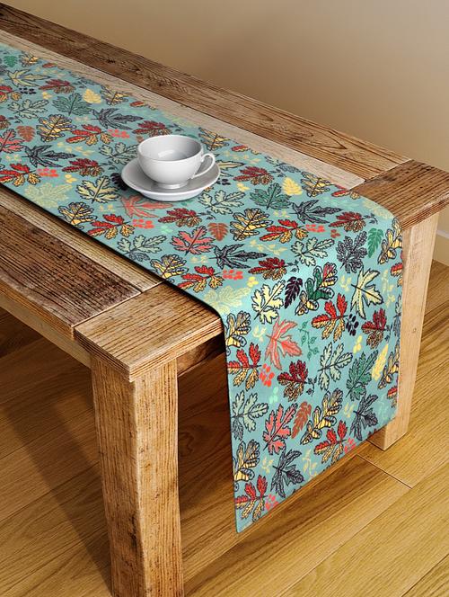 alina decor digital printed table runner for center and dining tabale - 13x56 inch - 18460118 - Very Small Image - 1