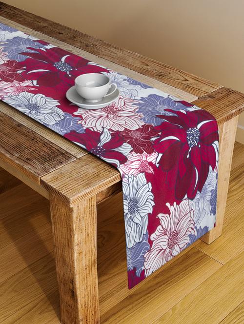 alina decor digital printed table runner for center and dining tabale - 13x56 inch - 18460134 - Very Small Image - 1