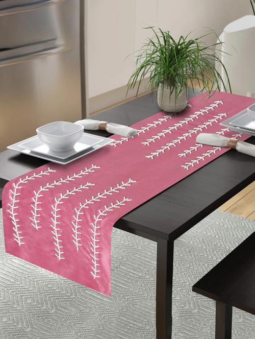 alina decor embllished table runner for center and dining tabale - 13x60 inch - 18460244 - Very Small Image - 1