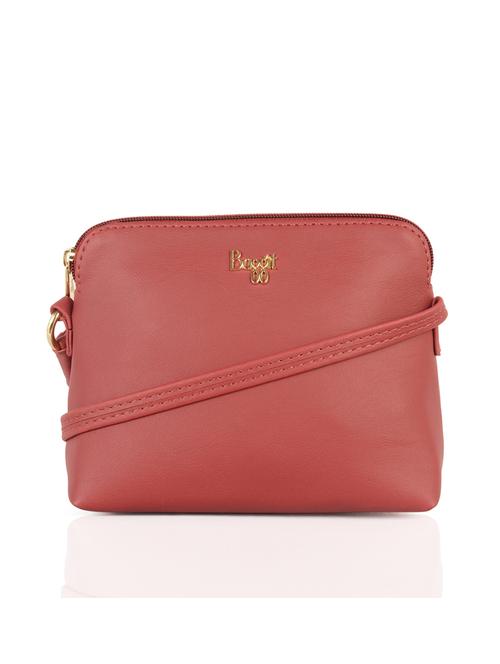 red solid regular sling bag - 18460446 - Very Small Image - 1