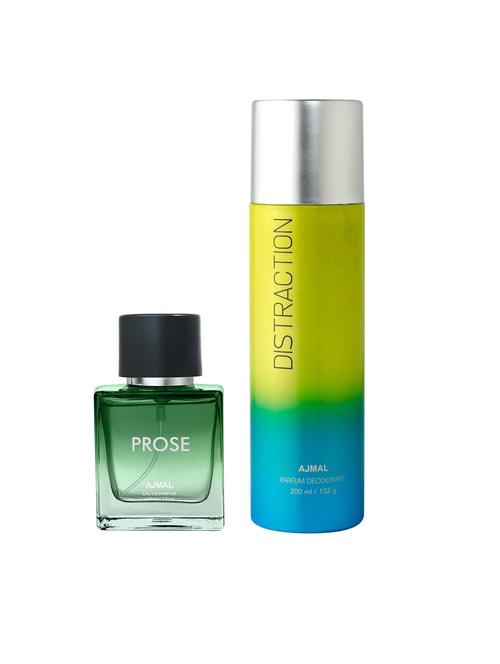 ajmal prose edp 50 ml for men and ajmal distraction deodorant 200 ml for unisex +2 perfume testers free - 18460761 - Very Small Image - 1