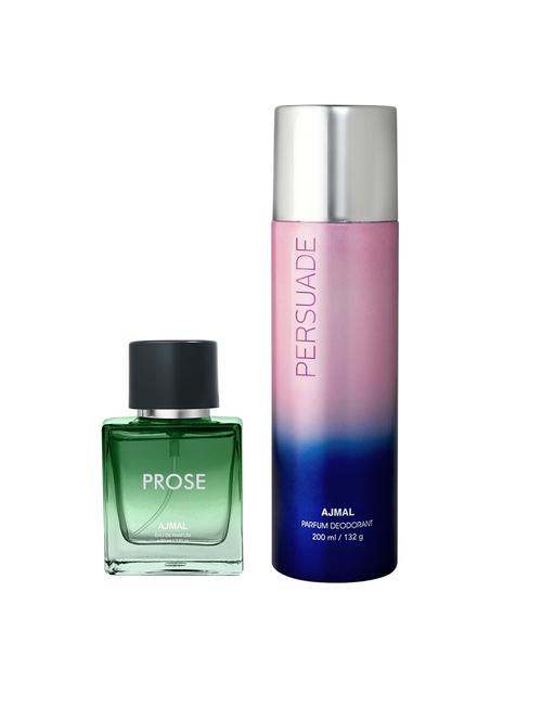 ajmal prose edp 50 ml for men and ajmal persuade deodorant 200 ml for unisex +2 perfume testers free - 18460767 - Very Small Image - 1
