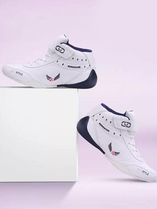 white lace up sport shoe - 18461668 - Very Small Image - 1