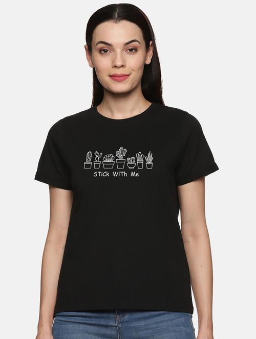 round neck graphic t-shirt - 18462033 - Very Small Image - 1