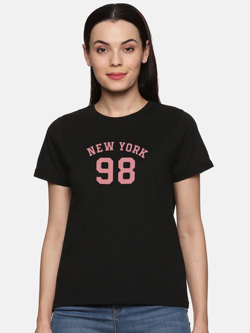 round neck graphic t-shirt - 18462036 - Very Small Image - 1