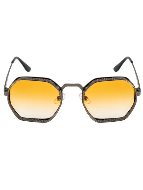 yellow graded monster hexagon sunglasses - 18462292 - Very Small Image - 1