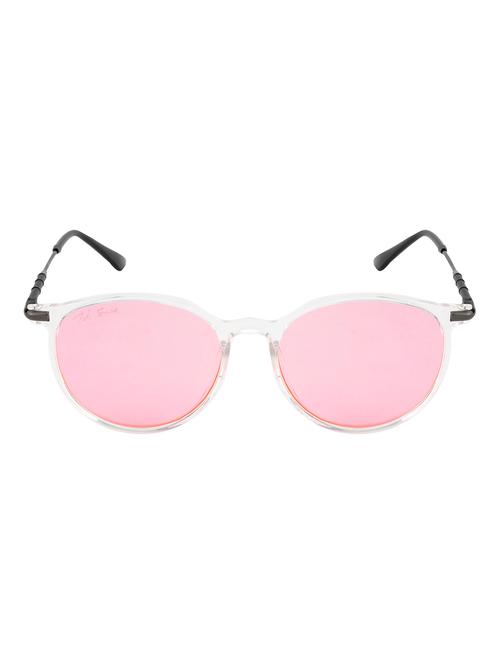 xmoon round in candy pink sunglasses - 18462536 - Very Small Image - 1