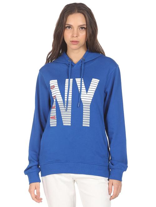 hooded neck graphic sweatshirt - 18463814 - Very Small Image - 1