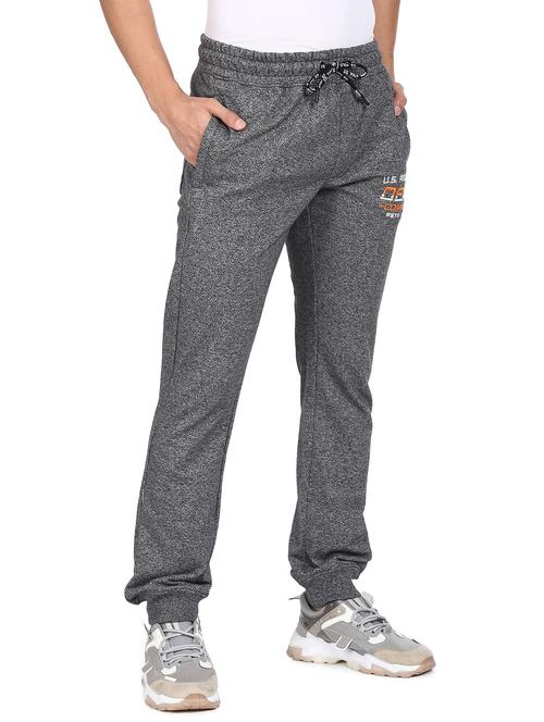 grey printed joggers track pant - 18463874 - Very Small Image - 1