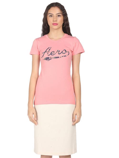 crew neck graphic t-shirt - 18464538 - Very Small Image - 1