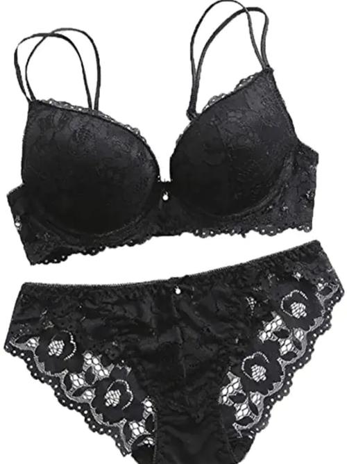 women net bra panty set - 18464778 - Very Small Image - 1