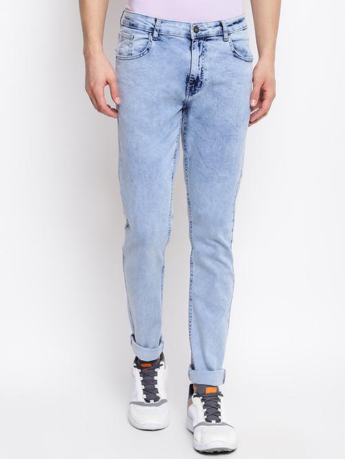 light-blue light-washed denim jean - 18465886 - Very Small Image - 1