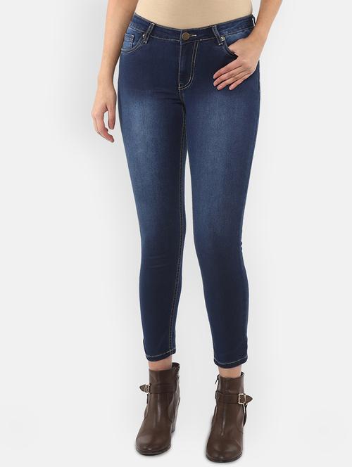 mid rise stone washed jeans - 18467182 - Very Small Image - 1