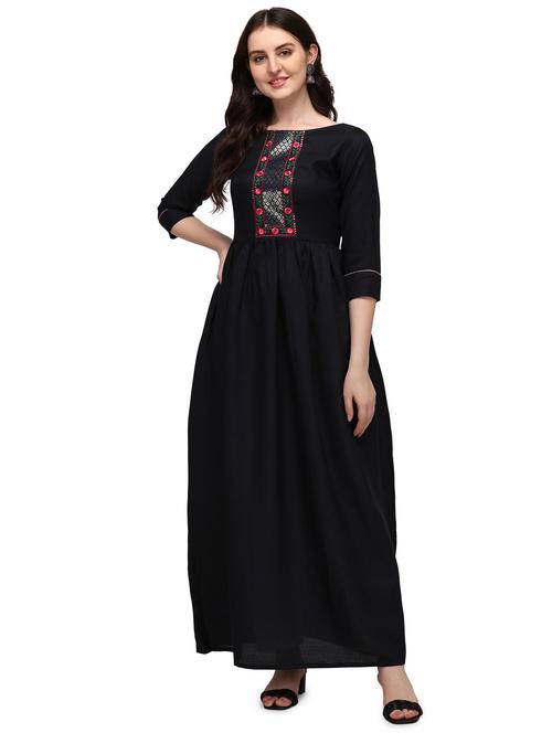embroidered kurta palazzo set - 18467363 - Very Small Image - 1
