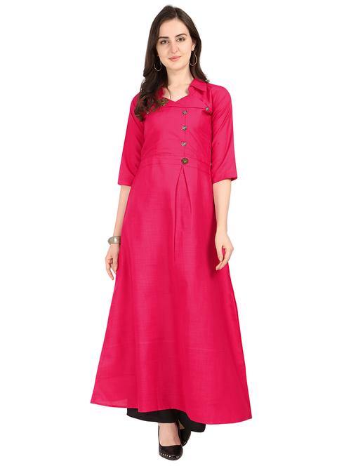 solid kurta palazzo set - 18467453 - Very Small Image - 1