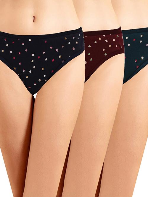 pack of 3 printed hipster panty - 18468806 - Very Small Image - 1