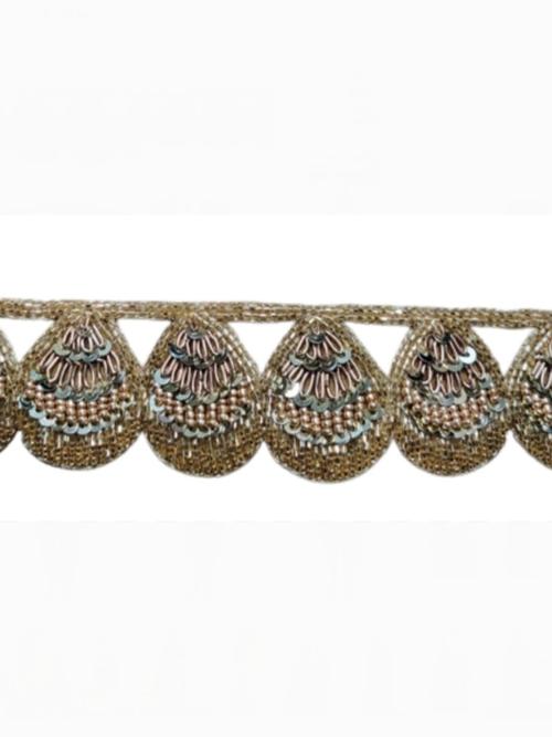 handwork embroidered lace 9 mtr - 18468984 - Very Small Image - 1