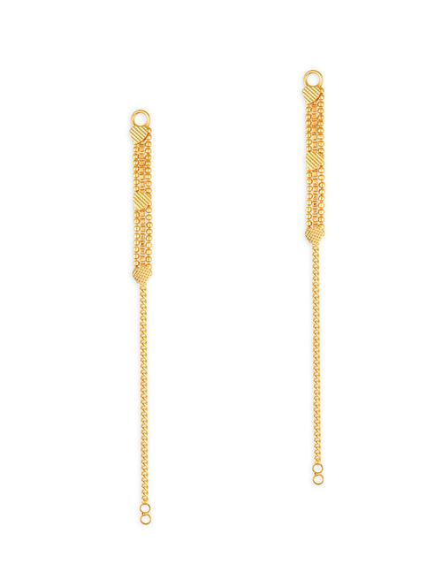 gold plated single layer ear cuff set - 18469366 - Very Small Image - 1