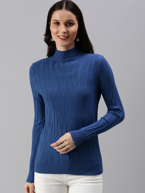 mock neck self-designed regular top - 18469887 - Very Small Image - 1